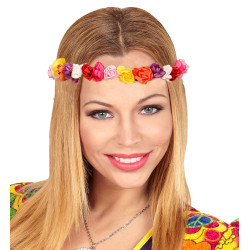 Kvetinová čelenka pre vílu